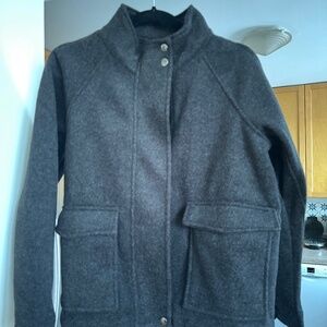 Banana republic brushed jacket